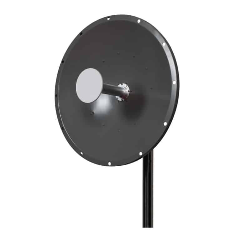 Antenne parabolique 2.4GHz 18dBi à double polarisation 2x2 MIMO