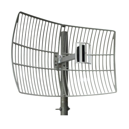 2.4GHz 19dBi Antenne Parabolique Grille WiFi Longue Portée