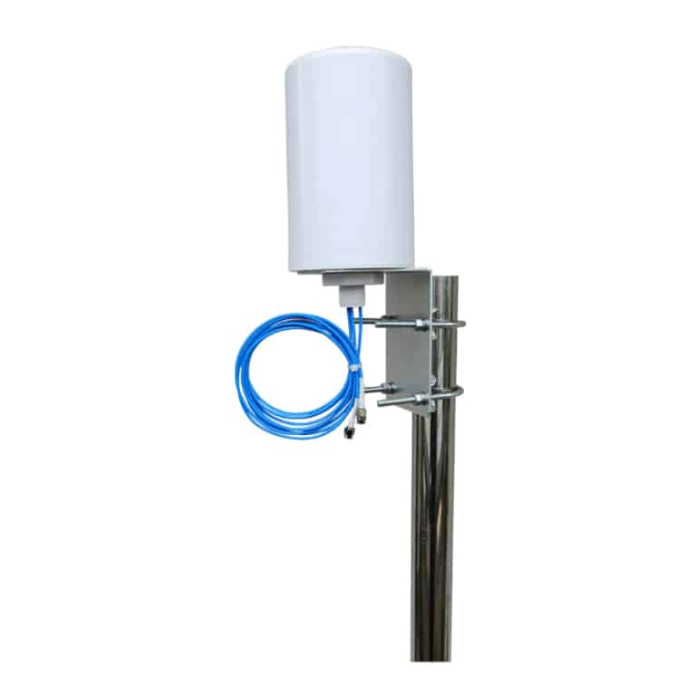 2400-7125MHz Outdoor Omnidirectional 2-Ports MIMO WiFi 6E Antenna